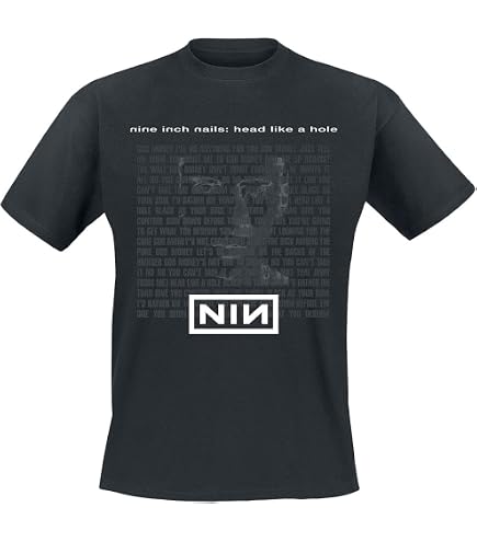 Amazon.com: Nine Inch Nails T Shirt The Downward Spiral Band Logo